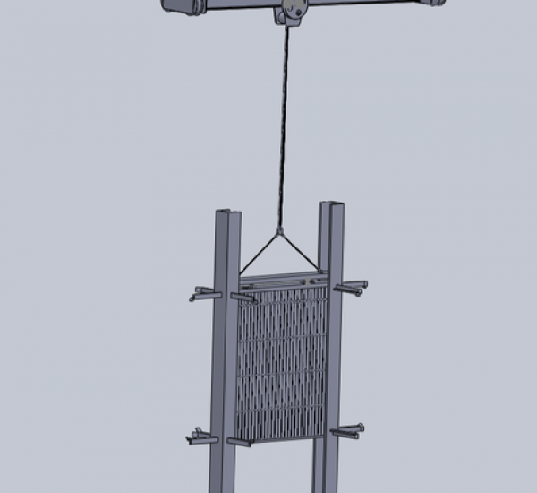 Trace Rake with Chain & Pulley arrangement