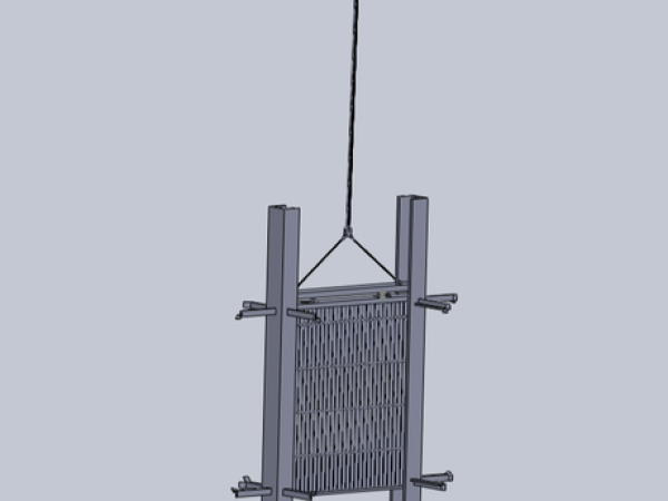 Trace Rake with Chain & Pulley arrangement